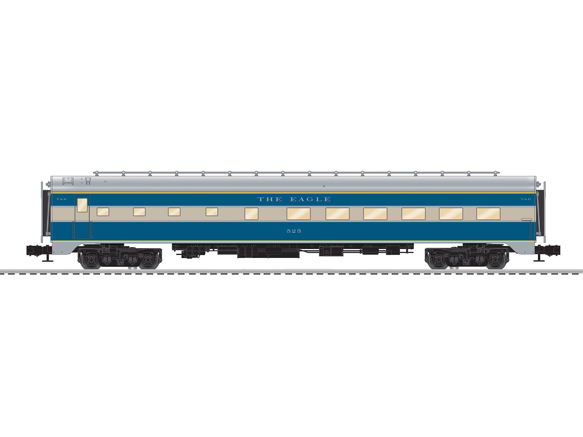 Texas & Pacific Aluminum 18" StationSounds Diner